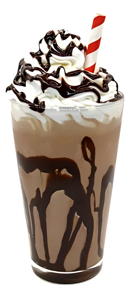 Batido de chocolate con crema de La Chocolatta