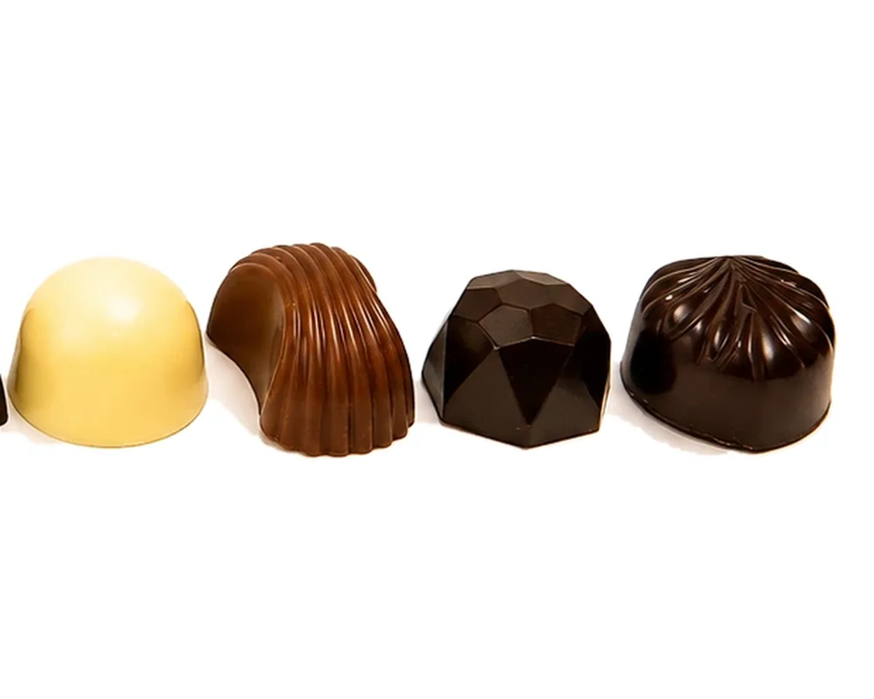 Bombones de chocolate semiamargo de La Chocolatta