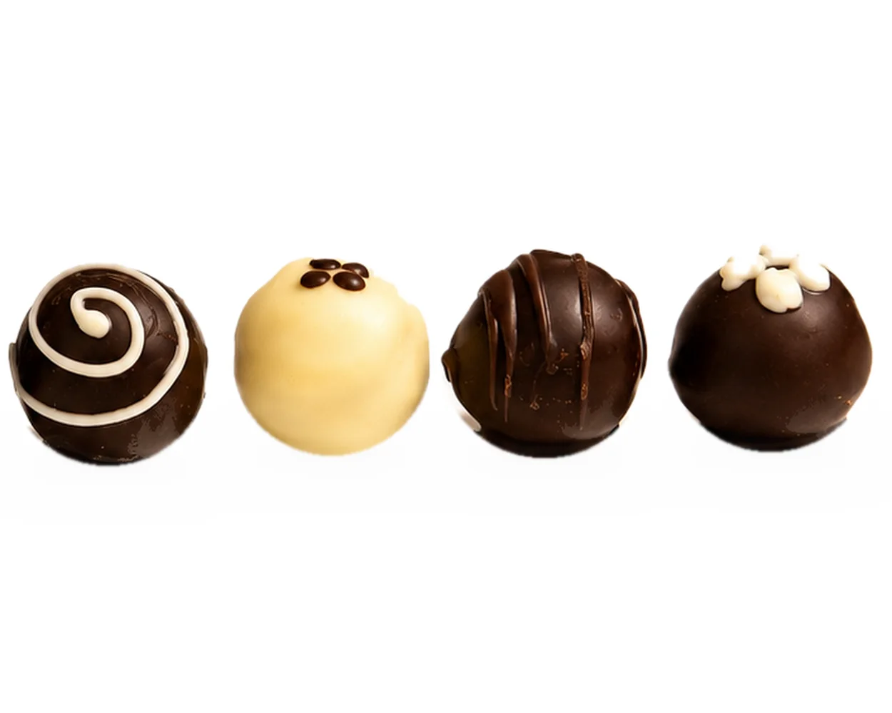 Trufas de La Chocolatta cubiertas de chocolate semiamargo